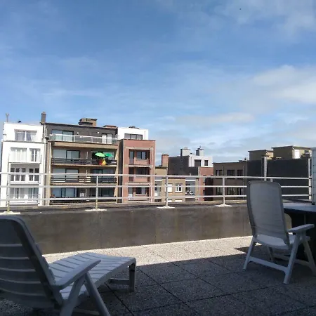 Roof With Large Sun Terrace In Appartement Middelkerke